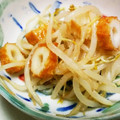 ☆lino☆lino's cooksnap of when they made 副菜♡竹輪ともやしの柚子胡椒あえ.