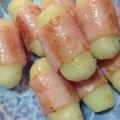 みくううう's cooksnap of when they made ハム巻きポテト.
