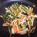 あっくん５９'s cooksnap of when they made 豚肉de～簡単&お手軽に青椒肉絲.