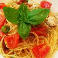 リトルチェリー's cooksnap of when they made タコとトマトの冷製パスタ.