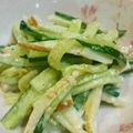 しんにし's cooksnap of when they made ごま油香る♪きゅうりのさっぱりサラダ.