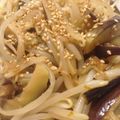 クックE662AA☆'s cooksnap of when they made なすともやしのマヨポン炒め♡簡単.