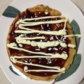 えりえりぴょ's cooksnap of when they made 簡単！長芋とキャベツのお好み焼きTKG.