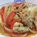 えぞー's cooksnap of when they made 豚バラとトマトの生姜焼き.