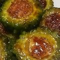 しろだいず's cooksnap of when they made 【農家のレシピ】ゴーヤの肉詰め照り焼き.