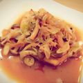 nyo78's cooksnap of when they made カジキマグロの生姜バターソース♪.