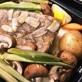 ぶーちぶーち's cooksnap of when they made 豚バラかたまりのローストポーク.