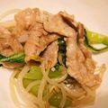 ぴかりんぼん's cooksnap of when they made 豚肉とチンゲン菜のオイスター炒め.