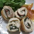 あずฅ•ω•ฅ's cooksnap of when they made 鶏ささみの大葉・チーズ・梅ロール焼き♪.