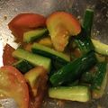 おっとarinko's cooksnap of when they made トマトときゅうりの梅わさびドレッシング.