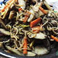 Albanana's cooksnap of when they made 牛肉と長ねぎとごぼうの甘辛生姜の炒め煮.