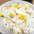 Albanana's cooksnap of when they made ❤鮭とコーンの炊き込みご飯❤.