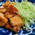 クックメイ☆'s cooksnap of when they made 鶏むね肉・にんにくまるごと簡単照り焼き♪.