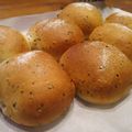 クックUR1EFL☆'s cooksnap of when they made HBで簡単に♪ゴマパン.