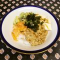 龍青空ママ's cooksnap of when they made アボカドと豆腐で☆夏の節約濃厚丼.