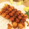♡美優♡'s cooksnap of when they made 醤油の香ばしい焼き団子.