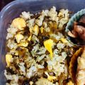 お塩と砂糖's cooksnap of when they made 簡単！高菜と玉子のバターチャーハン.