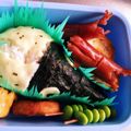 ちャそ。's cooksnap of when they made ムシキング大好き～ヘラクレスキャラ弁～.