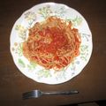 たけちゃんまん７'s cooksnap of when they made 豚小間の簡単パスタ.