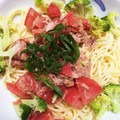 あたむ❤189's cooksnap of when they made 美肌に！トマトの和風冷製パスタ.