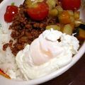 yuco＊＊'s cooksnap of when they made ひき肉と夏野菜たっぷりご飯.