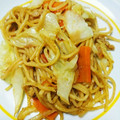 ☆Cartier☆'s cooksnap of when they made 簡単うまうま♪お一人様カレー焼きそば.