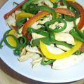 寝不足2009's cooksnap of when they made ピーマンと鶏ささみの簡単おかず.