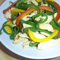 寝不足2009's cooksnap of when they made ピーマンと鶏ささみの簡単おかず.