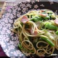 ＋mikazuki's cooksnap of when they made 和風パスタ.