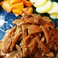 クック0LWBE4☆'s cooksnap of when they made 超有名仏料理シェフ直伝モテるハンバーグ.