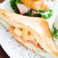 のん♪♪のん's cooksnap of when they made 朝食☀ハムマヨ♡チーズトースト♡.