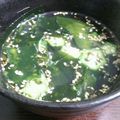 たかともしゃん's cooksnap of when they made 小腹がすいたら‥即席わかめスープ♪.