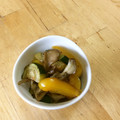 Umetodeco's cooksnap of when they made お弁当にも＊パプリカと舞茸のタパス風炒め.