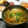 京ん家's cooksnap of when they made そうめんとかいわれの味噌汁.