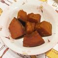 LuckyBerry's cooksnap of when they made 簡単カボチャの煮物♪炊飯器に入れるだけ.
