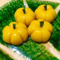 みくにゃんだー's cooksnap of when they made かぼちゃ白玉♡～和風ハロィン～.