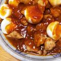 さくらンボー's cooksnap of when they made トロ〜り半熟卵♡鶏もも肉の万能ダレ炒め.