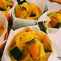ユーロン's cooksnap of when they made おやつに♪しっとりかぼちゃ蒸しパン♬*.