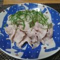 ダイナマイト漆黒's cooksnap of when they made ポン酢とたっぷり大根おろしの豚冷しゃぶ.