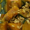 ピニヨ's cooksnap of when they made 南瓜と鶏そぼろあんかけ.