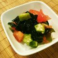 ｙｏｕ５'s cooksnap of when they made オクラ＊トマト＊ワカメの生姜和え.
