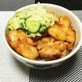 daisukemom's cooksnap of when they made 簡単！１人ご飯！鶏胸肉の塩麹照り焼き丼.