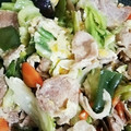 バーティミアス's cooksnap of when they made 豚ニラキャベツの卵とじオイスター炒め.