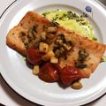 ３HAL's cooksnap of when they made サーモンムニエル〜ブールノワゼットソース.