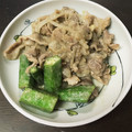 とらんぼねす's cooksnap of when they made 豚とオクラのマヨみそ炒め.