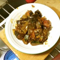 クック8N4RMO☆'s cooksnap of when they made さば味噌煮缶と夏野菜炒め.