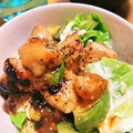 クックR16I7Y☆'s cooksnap of when they made ﾁｷﾝ×ｱﾎﾞｶﾄﾞのてりマヨｻﾗﾀﾞ.