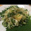 みのるぽん's cooksnap of when they made くらげ・クリチ・貝割れの和え物.