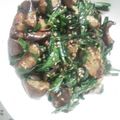 ちぃママ☆ミ's cooksnap of when they made ゴマ香る♪なすとにらの炒め物.