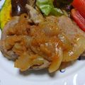 生ハムいちご's cooksnap of when they made 豚ヒレ肉ソテー♪塩レモンオニオンソース！.